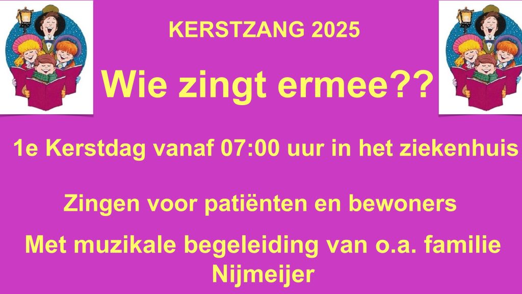 KERSTZANG 1e Kerstdag
